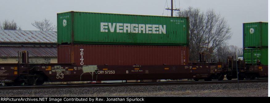 UCRY 57253B and two containers